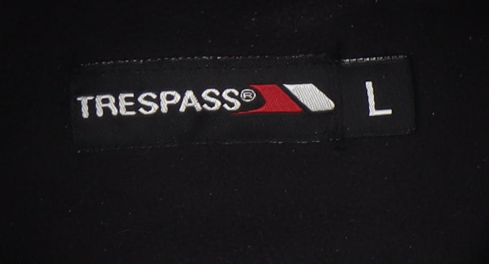 Trespass Men's Black L Fleece Pullover Sweatshirt