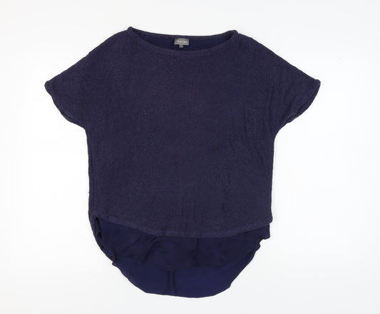 Womens UK Size XS Phase Eight Blue Pullover Jumper