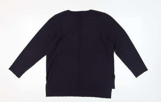 Womens UK Size S French Connection Black Pullover Jumper