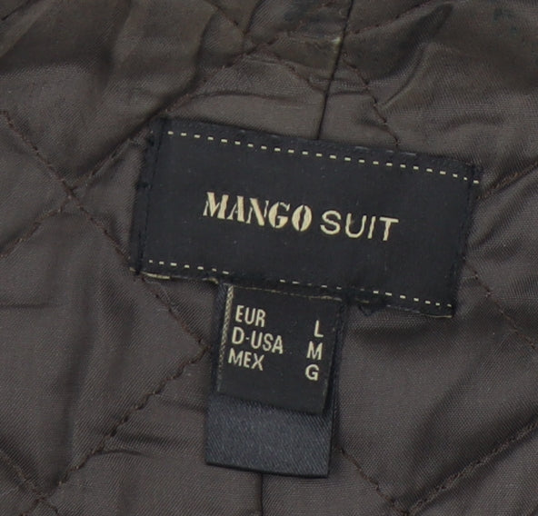Womens UK Size L Mango Grey