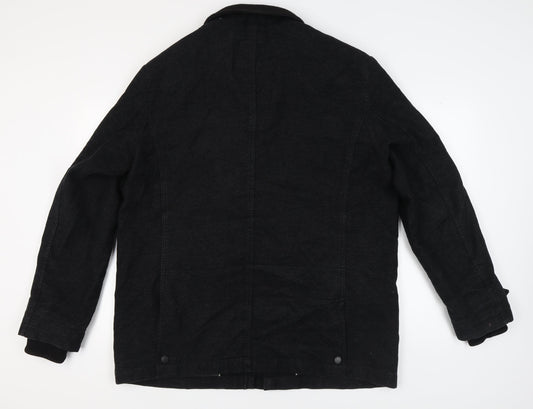 Mens UK Size 2XL NEXT Black Basic Jacket