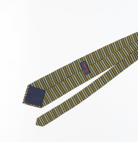 Havana Men's Multicoloured Geometric Designer Tie