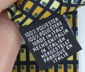 Havana Men's Multicoloured Geometric Designer Tie