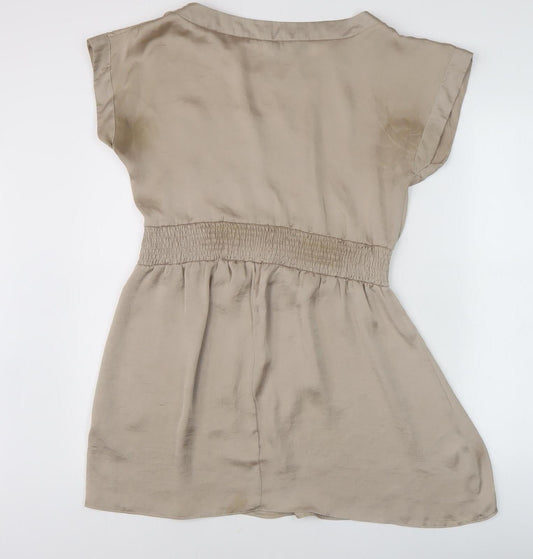 Dorothy Perkins Beige Dress, Size 12, Women's Fashion