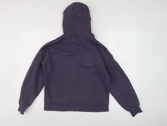 Fila Unisex Adults Purple Pullover Hoodie Size 8