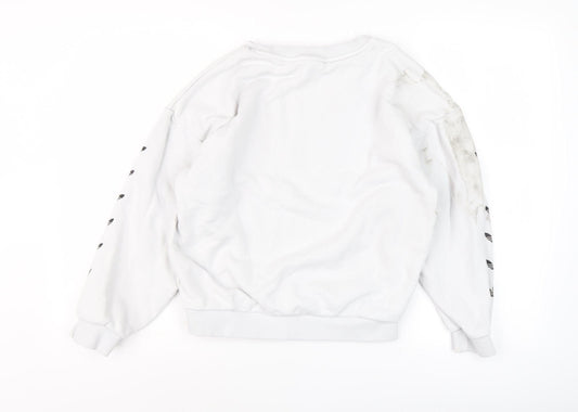 Adidas Women's White XS Pullover Sweatshirt