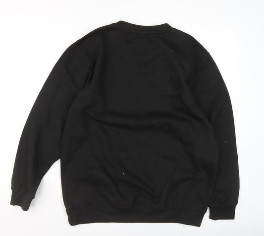 Stranger Things Unisex Sweatshirt, Medium, Black Pullover