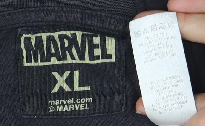 Marvel Men's XL Wolverine Black Graphic T-Shirt