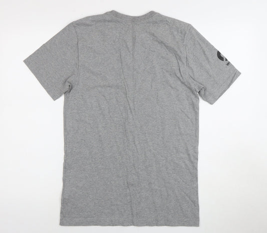 Nike Men's Grey S T-Shirt Short Sleeve Graphic