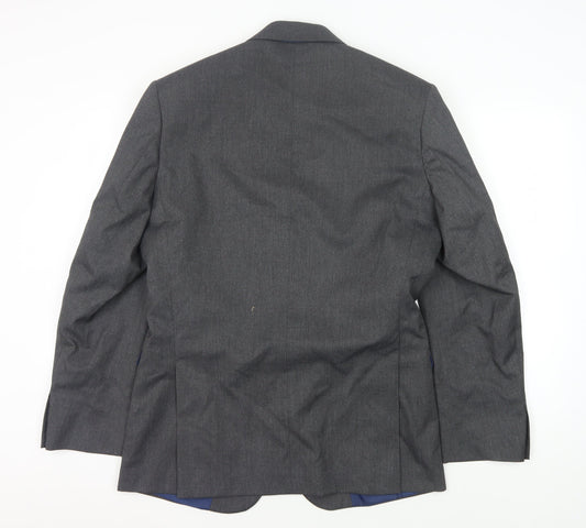 Mens UK Size 38 Marks and Spencer Regular Grey Suit Jacket