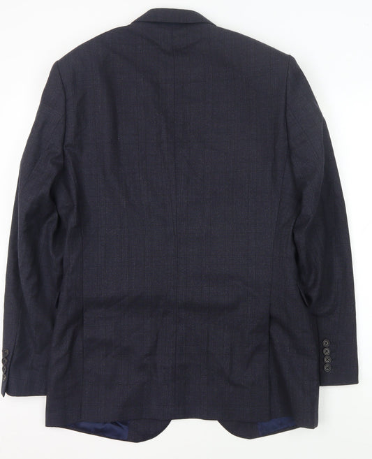 Mens UK Size 38 Jaeger Regular Blue Suit Jacket
