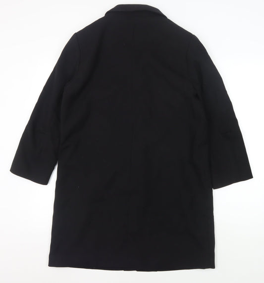 Unisex Adults UK Size 40 H&M Black Overcoat