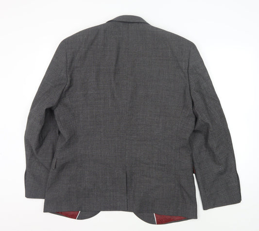 Mens UK Size 42 NEXT Regular Grey Suit Jacket