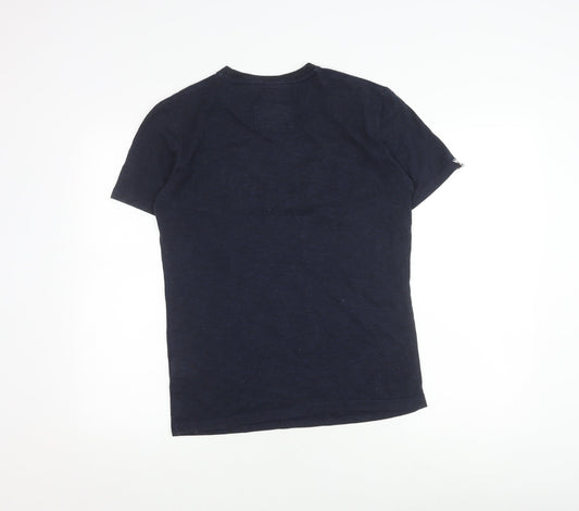 Superdry Men's Blue Small Graphic Print T-Shirt