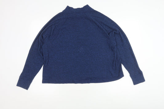 Abercrombie & Fitch Women's Blue XL Pullover Jumper