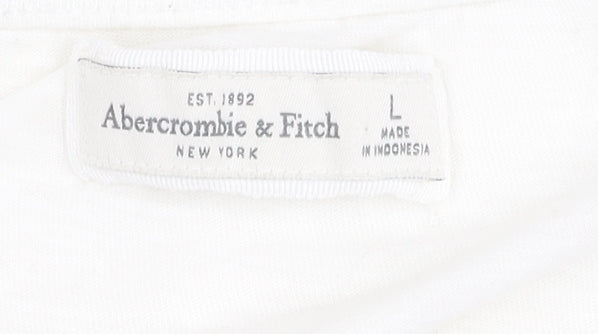Abercrombie & Fitch Women’s Large White Lace Camisole