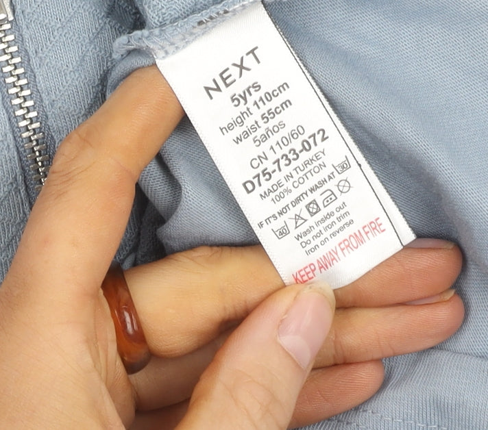 Next Boys Blue Polo Shirt, New With Tags, 5 Years