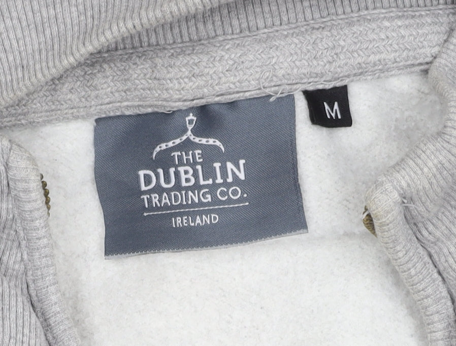 Mens UK Size M The Dublin Trading Co. Grey Basic Jacket