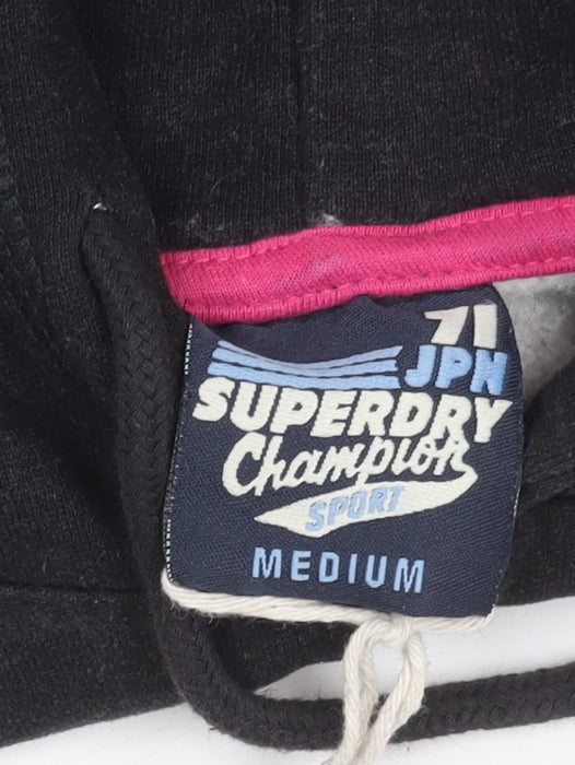 Superdry Women's Black Pullover Hoodie - M