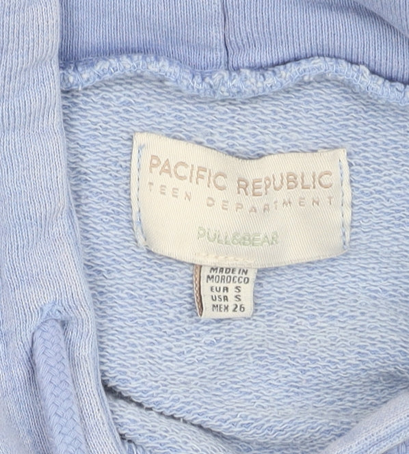 Additional view of Pacific Republic Blue Teen Pullover Hoodie, size S