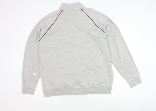 Mens UK Size XL Champion Grey Varsity Jacket