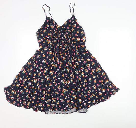 GAP Women's Multicoloured Floral Slip Dress S