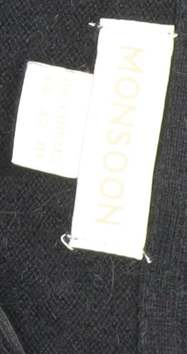 Monsoon Black Studded Women's Dress Size 14