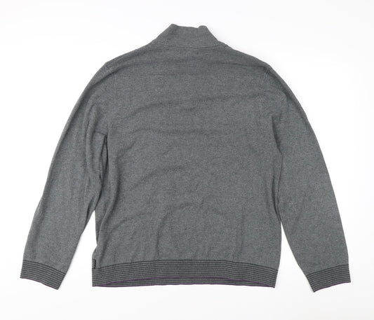 Ted Baker Men's Grey Pullover Jumper Size L