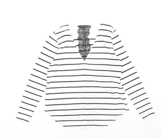 Womens UK Size 10 NEXT White T-Shirt