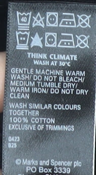 Marks and Spencer Men's Black Polo Shirt S