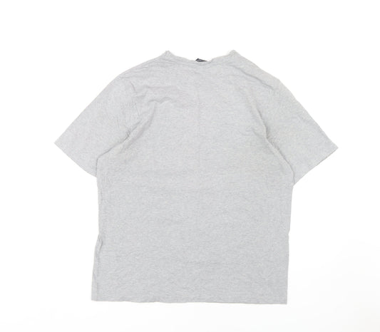 Marks & Spencer Men's Grey M Crew Neck T-Shirt