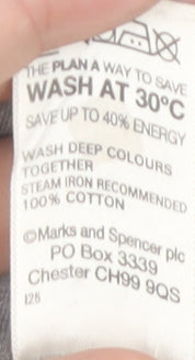 Marks & Spencer Men's Grey M Crew Neck T-Shirt