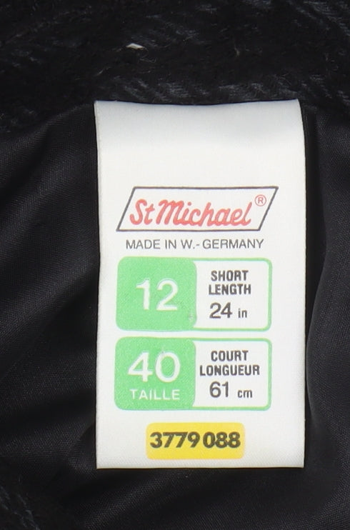 Womens UK Size 12 St Michael Straight & Pencil No Data Skirt