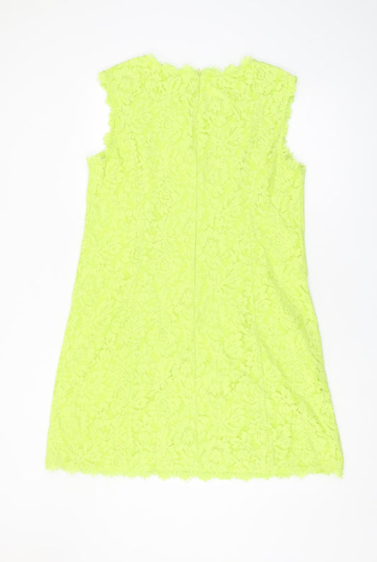 Gallery Women's Green Sheath Dress, Size 16, Elegant Partywear