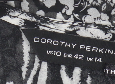 Womens UK Size 14 Dorothy Perkins Multicoloured Blouse