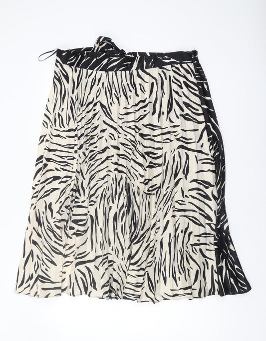 Marks and Spencer Women's Size 18 Black Pleated Skirt