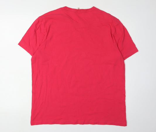 Mens UK Size XL Champion Red T-Shirt