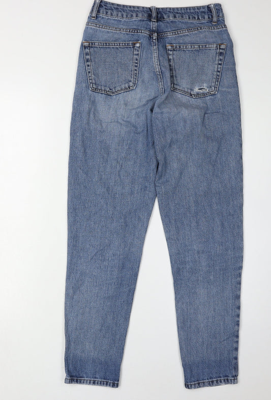 Topshop Women's Straight Blue Jeans Size 8