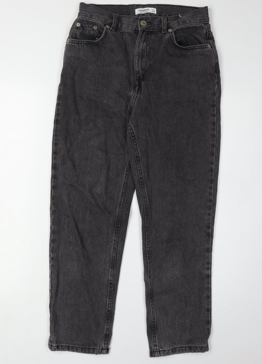 Womens UK Size 8 Pull & Bear Black Jeans