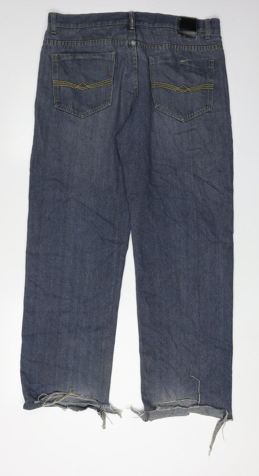 Urban Republic Men's Blue Straight Leg Jeans L
