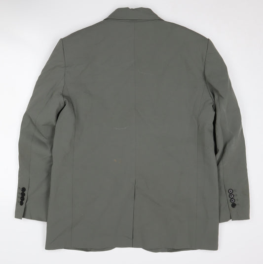 Zara Women's Green Blazer Size L Suit Jacket