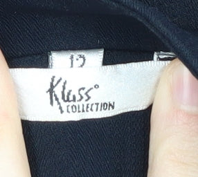 Klass Collection Women's Black Blazer Size 12