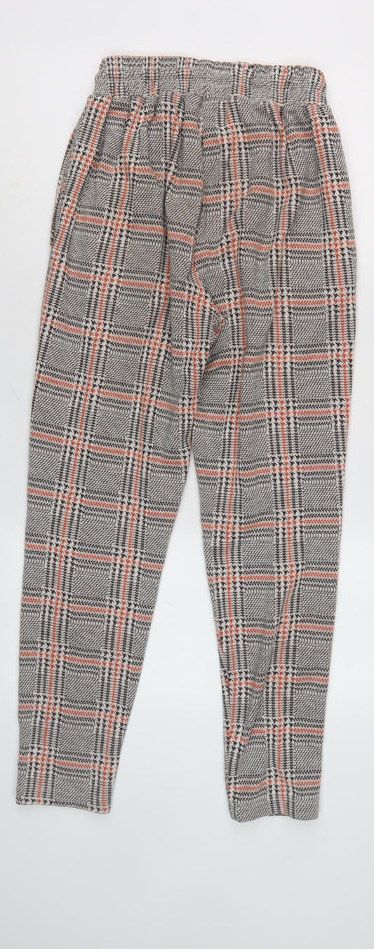 Topman Men's Multicoloured Check Joggers S