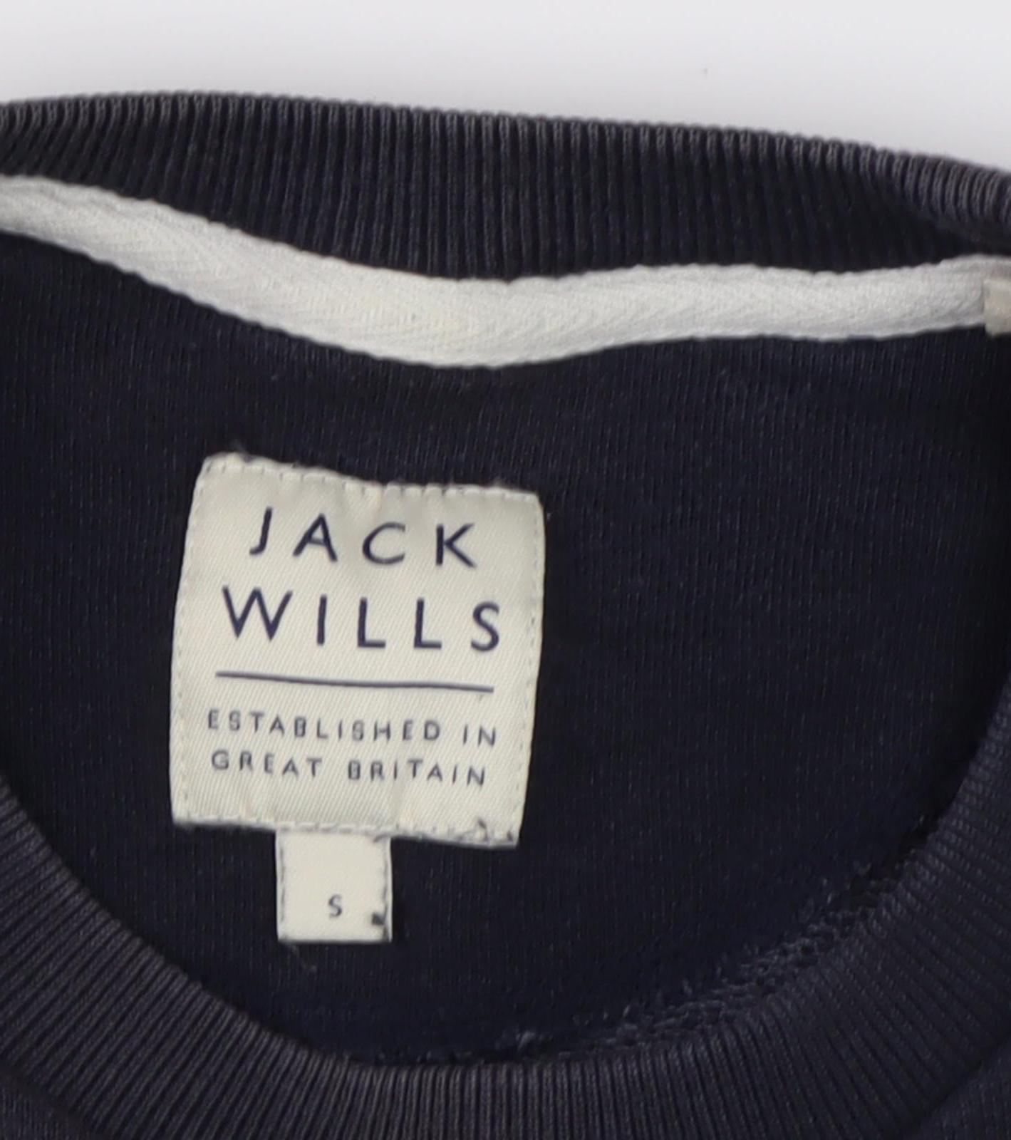 Mens UK Size S Jack Wills Multicoloured Pullover Sweatshirt