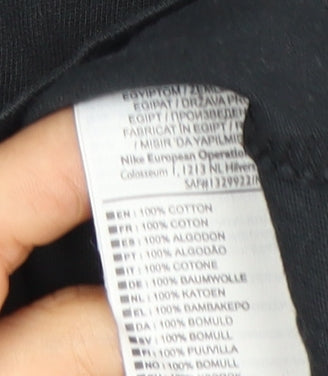 Nike Men's Black Athletic Fit T-Shirt M