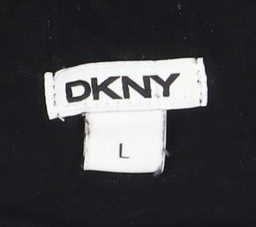 DKNY Women's Black Dress Size L Regular