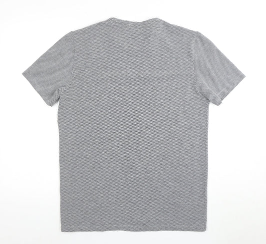 Reiss Grey Crew Neck Short Sleeve T-Shirt, Size M