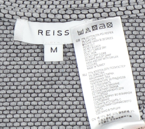 Reiss Grey Crew Neck Short Sleeve T-Shirt, Size M