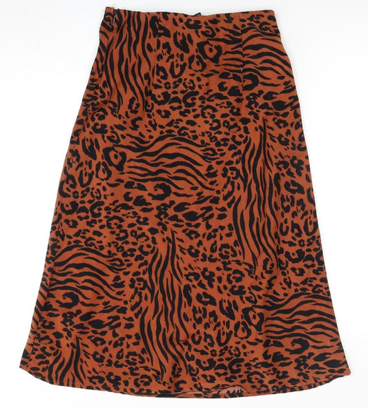 Womens UK Size S FOREVER 21 A-Line Skirt