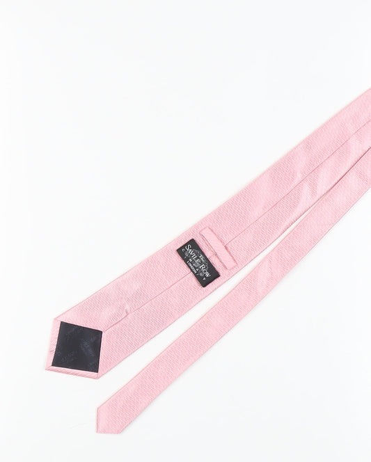 Savile Row Men's Pink Silk Tie, New With Tags